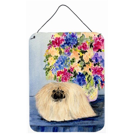 Carolines Treasures Pekingese Aluminium Metal Wall Or Door Hanging Prints SS8315DS1216
